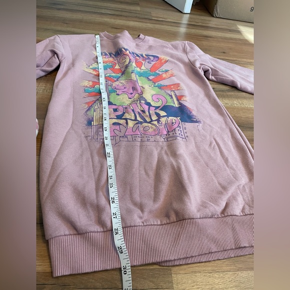 Pink Floyd Sweatshirt Dress Teen Size 11-12 - Picture 5 of 5
